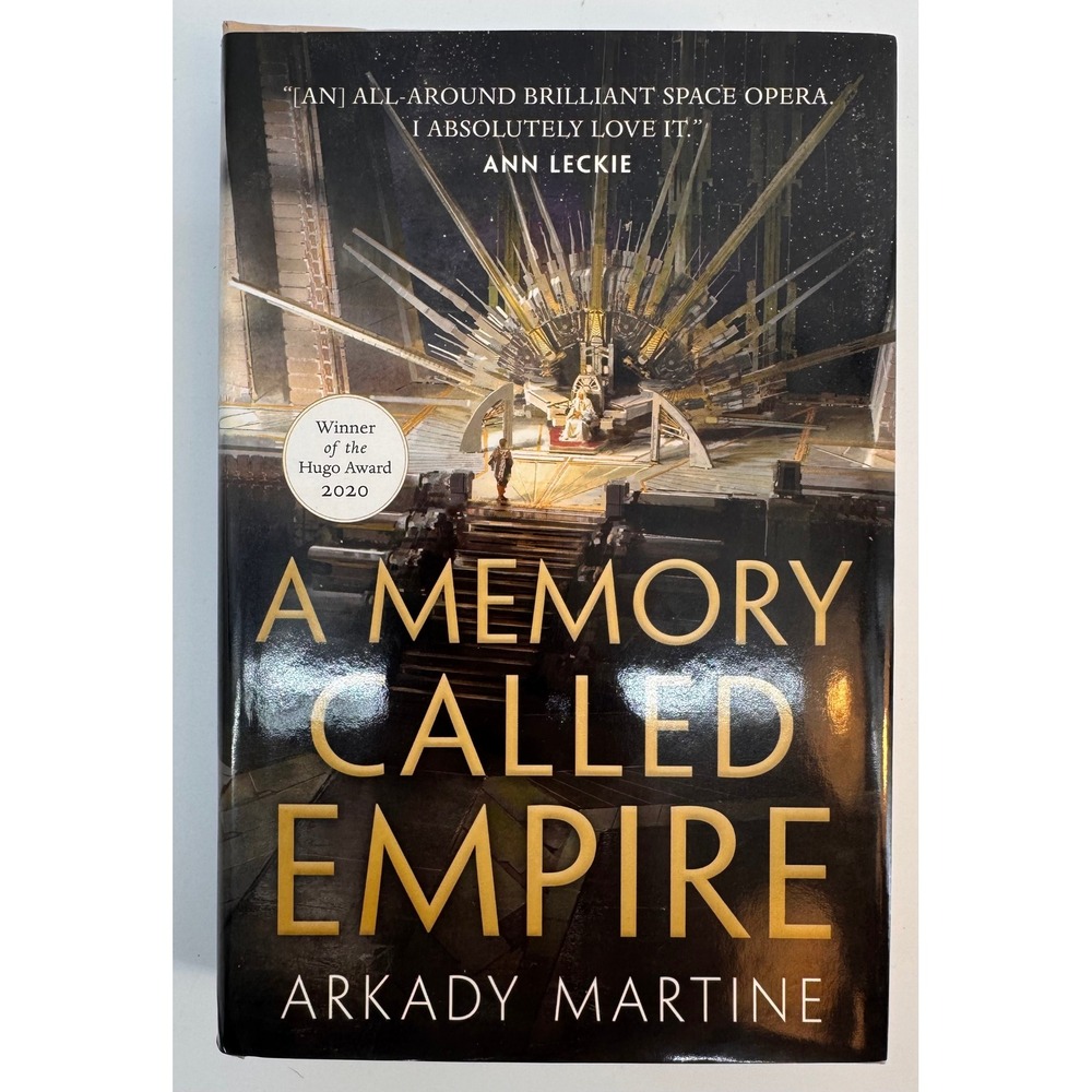 A Memory Called Empire Arkady Martine Hardcover 1st Ed 2020 Hugo Award SciFi